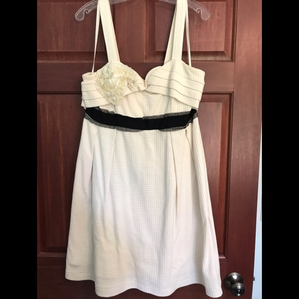 anthropologie. large. waffle weave dress.